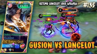 SOLO RANK GUSION FAST HAND VS LANCELOT FAST HAND 😱 | GUSION GAMEPLAY #135 | MOBILE LEGENDS BANG BANG