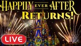 🔴LIVE- Happily Ever After RETURNS 2023! Cast Member Preview! Walt Disney World! The Magic Kingdom