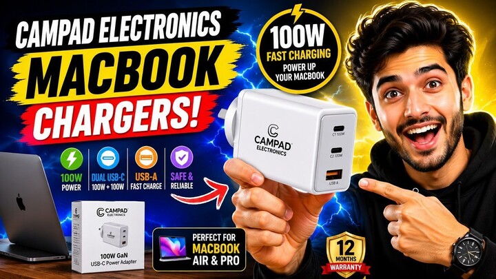 Best MacBook Chargers From Campad Electronics