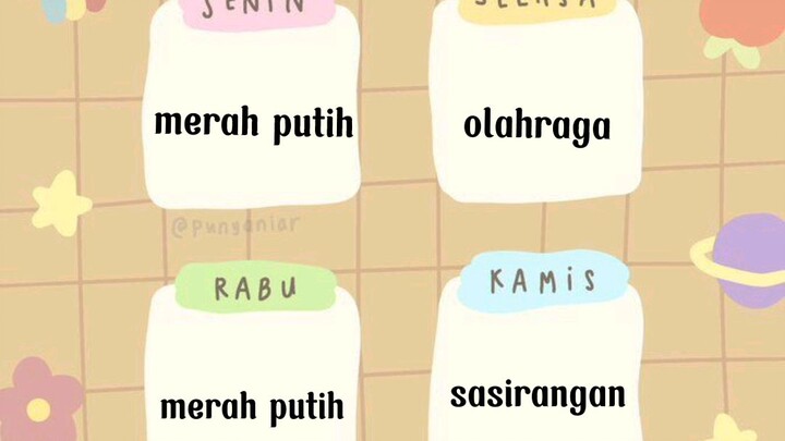 jadwal seragam ad yng sama gk nieh?