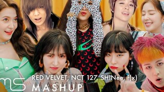 SM爱豆粉丝中流传的另一世界的劳动歌曲串烧。太丝滑了，真的以为是一首歌的程度kkk