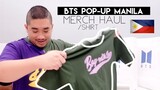 BTS PopUp Manila Megamall | Merch x Shirt Haul || Chicco