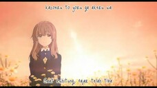 Koe no katachi 😭 song ed anime a silent voice anime sedih silent a voice