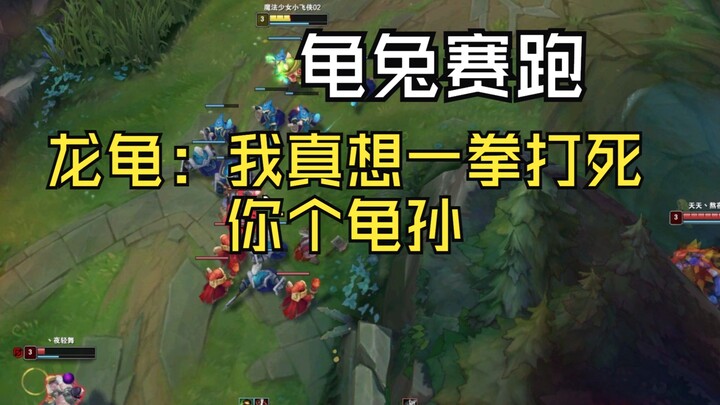 龙龟：我真想一拳打死你个兔崽子！