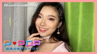 BOOM GANDA MONDAY with PPop Angela | Peachy E-Girl Make Up Tutorial