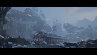 【UE5】《云梦峰》场景美术 关卡 个人作品 含跑图，资产展示