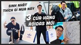 Mua sập ADIDAS (phiên bản sinh nhật) 3 CỬA HÀNG ADIDAS siêu mới ở Crescent Mall 🎂 maybayvlog