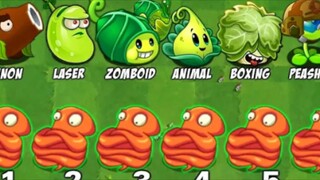 PLANTS VS 8 OCTOPUS ? | PVZ2 |