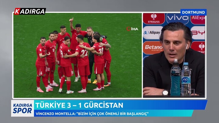 Vincenzo Montella: "En Büyük Dileğim..." | ⚽Türkiye 3 – 1 Gürcistan