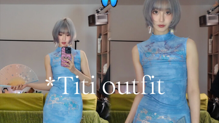 OOTD | Chinese-style Light Blue