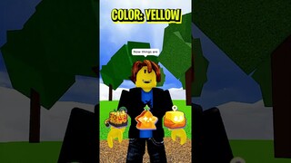 BACON'S COLOR GETS STRONGER WHEN HE'S KIND IN BLOX FRUITS!💣  #shorts