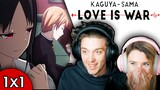 Kaguya-sama: Love Is War 1x1 Reaction: "I Will Make You Invite Me to a Movie, etc" // Ben Reacts!!
