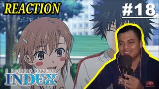 Toaru Majutsu No Index S1 18 Reaction (Indonesia)(Reaksi) Bongol Pika