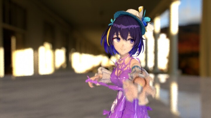 [Fabric/ Honkai Impact 3MMD] Why does Xier feel that this dress is light and fluttery? [classic]
