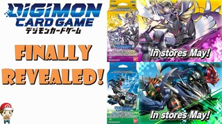 English Starter Decks FINALLY Revealed! Imperialdramon (ST9) and Mastemon (ST12) (Digimon TCG News)