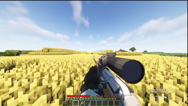 [Minecraft] I want to protect my wheat too