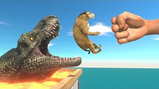 Feed Hungry T-Rex - Animal Revolt Battle Simulator