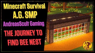 Minecraft: The Journey to find Bee Nests in AG SMP