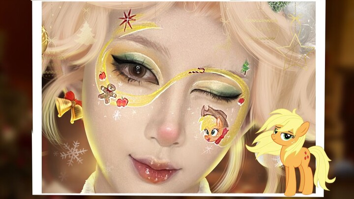 Trang điểm cảm hứng | Mùa Giáng sinh năm nay mình đón cùng cô bạn Táo Gia Nhi