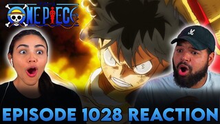 LUFFY PUNCHED KAIDO SO HARD! | One Piece Episode 1028 Reaction