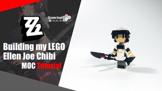 LEGO Zenless Zone Zero Ellen Joe Chibi MOC Tutorial | Somchai Ud