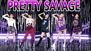 BLACKPINK "PRETTY SAVAGE" FANCAM (PARODY)