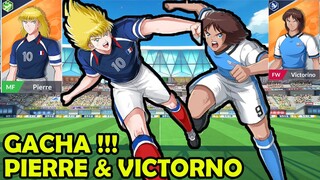 GACHA SAMPAI DAPAT !!! New Character PIERRE & VICTORINO - Captain Tsubasa Ace Showdown
