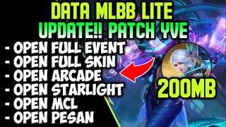Data Mlbb Lite 200Mb Patch Yve | Data Mlbb Lite | Ml Lite | Cara atasi Lag & Patah patah