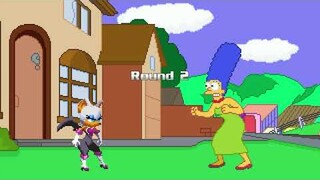 AN Mugen Request #1983: Rouge the Bat VS Marge Simpson