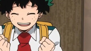 Deku lost he's smile