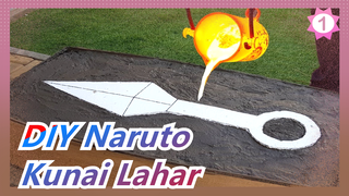 [DIY Naruto] Membuat Kunai Naruto Dengan Lahar; Kamu Tidak Boleh Membuangnya!_1