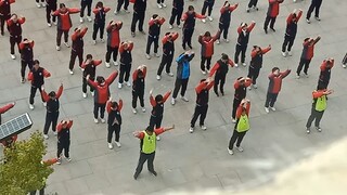 [原版转载]-烟台开发区高级中学课间第2.5套全国中学生广播体操