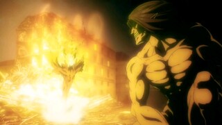 Eren vs War Hammer Titan