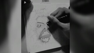 timelapse fan art of the wall Titan from attack on Titan timelapse wall Titan dari attack on Titan