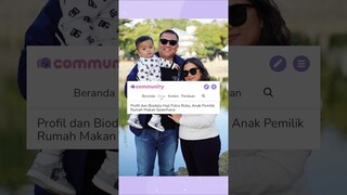 Profil dan Biodata Haji Putra Rizky, Anak Pemilik Rumah Makan Sederhana #haji #sederhana #kaya