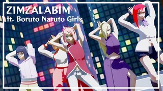 【MMD】Zimzalabim ft. Boruto Naruto Girls