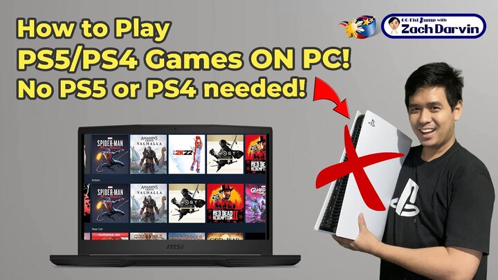 How to Play PS5 / PS4 Games on PC without a PS5 / PS4 | Guide to PS PREMIUM on PC