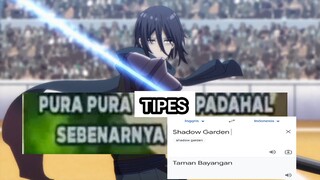 Pura Pura Tipes Padahal Sebenarnya Taman Bayangan