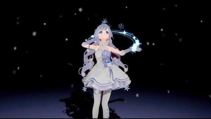 这雪我见过，是从冬日来的。