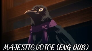 this crows voice is majestic ASF        (ENG DUB)