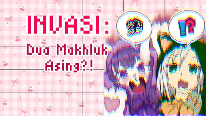 AWAS INVASI! DUA MAHLUK ASING! BZZ BZZ BZZ| COLLABORATION ART WITH UMAMI-CHI|SPEEDPAINT DRAW