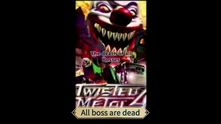 Twisted Metal 4 - All boss are dead !