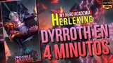 DYRROTH EN 4 MINUTOS MEJORADO 👹 Como usar a Dyrroth, Dyrroth Guia, tutorial de Dyrroth🚀 MLBB ESPAÑOL