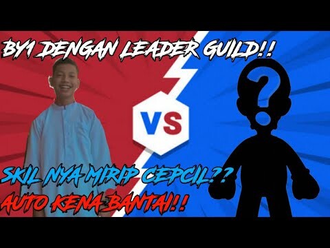 FREE FIRE EXE!!!BY1 DENGAN LEADER GUILD!!!SKIL NYA DAN CARA NGOMONG NYA MIRIP CEPCIL???!!