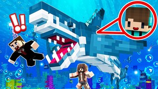 MINECRAFT PETAK UMPET TAPI HUNTERNYA JADI HIU LAPAR 🦈🦈🦈