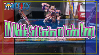 Mobile Suite Gundam 00: Adegan Klasik Lautan Bunga Dengan Background Dan Lampu