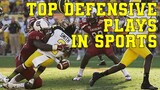 Top 50 Defensive Plays | Miraculous Saves, Greatest Catches & Biggest Blocks of all Time