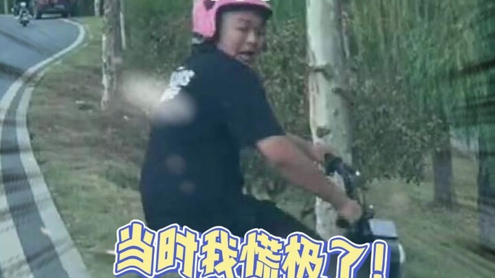 In just 10 seconds, the car owner went from anger to calmness and finally burst out laughing.