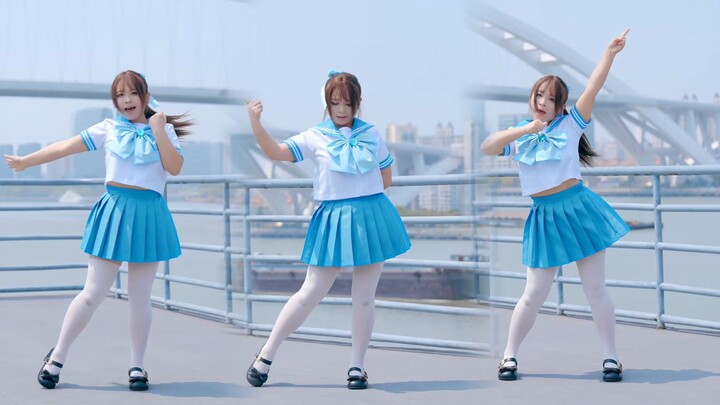 I always like this kind of chubby and energetic girl dancing ~ YES OK!