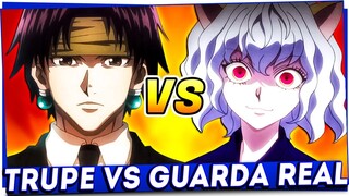 A TRUPE FANTASMA teria chance contra a GUARDA REAL do Meruem? Hunter x Hunter